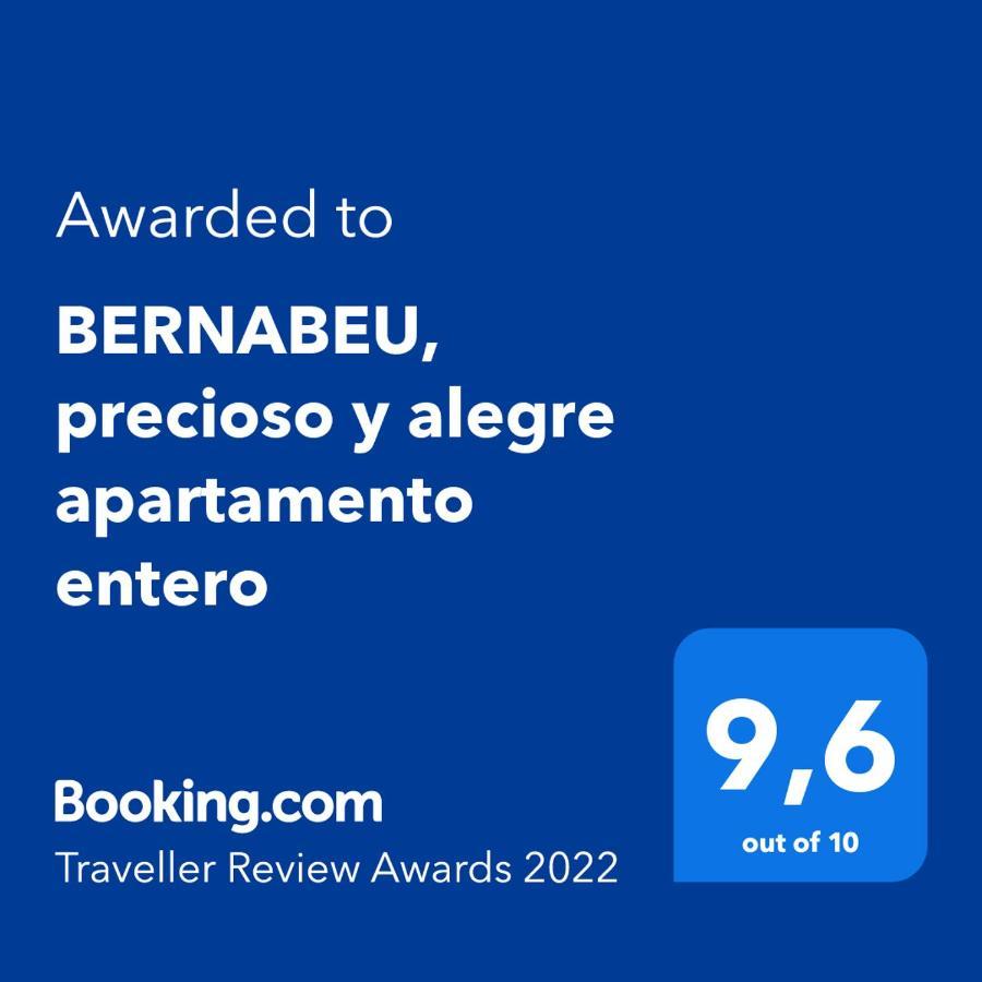 Bernabeu, Luxury Y Luminoso Apartamento Entero Madrid Exterior foto